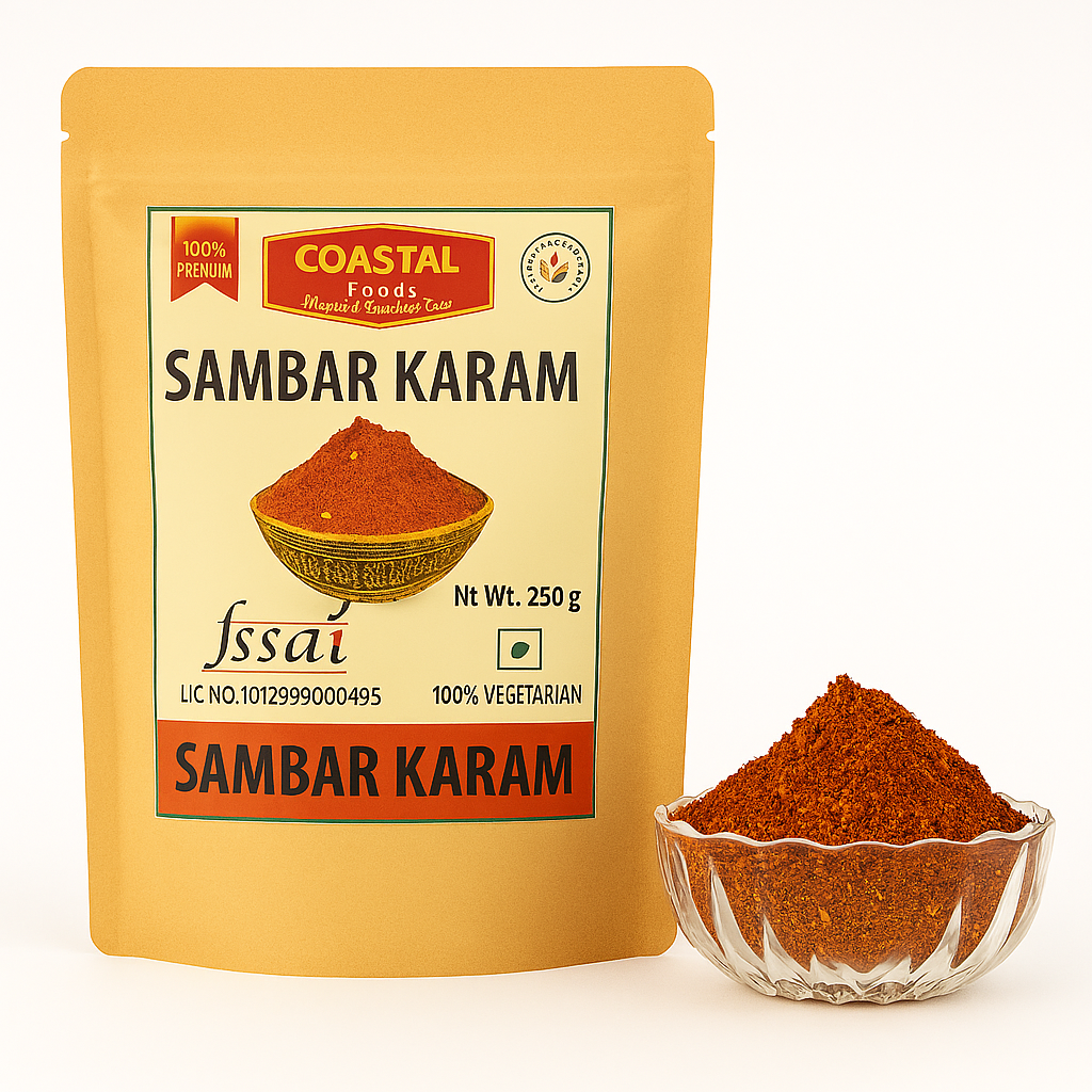 Sambar Karam – Guntur’s Signature Spice Blend