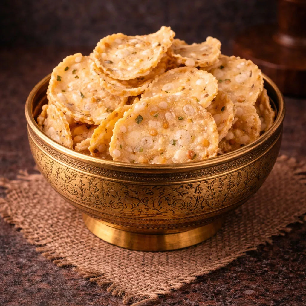 Andhra Chakkalu (Crispy Rice Flour Snacks)