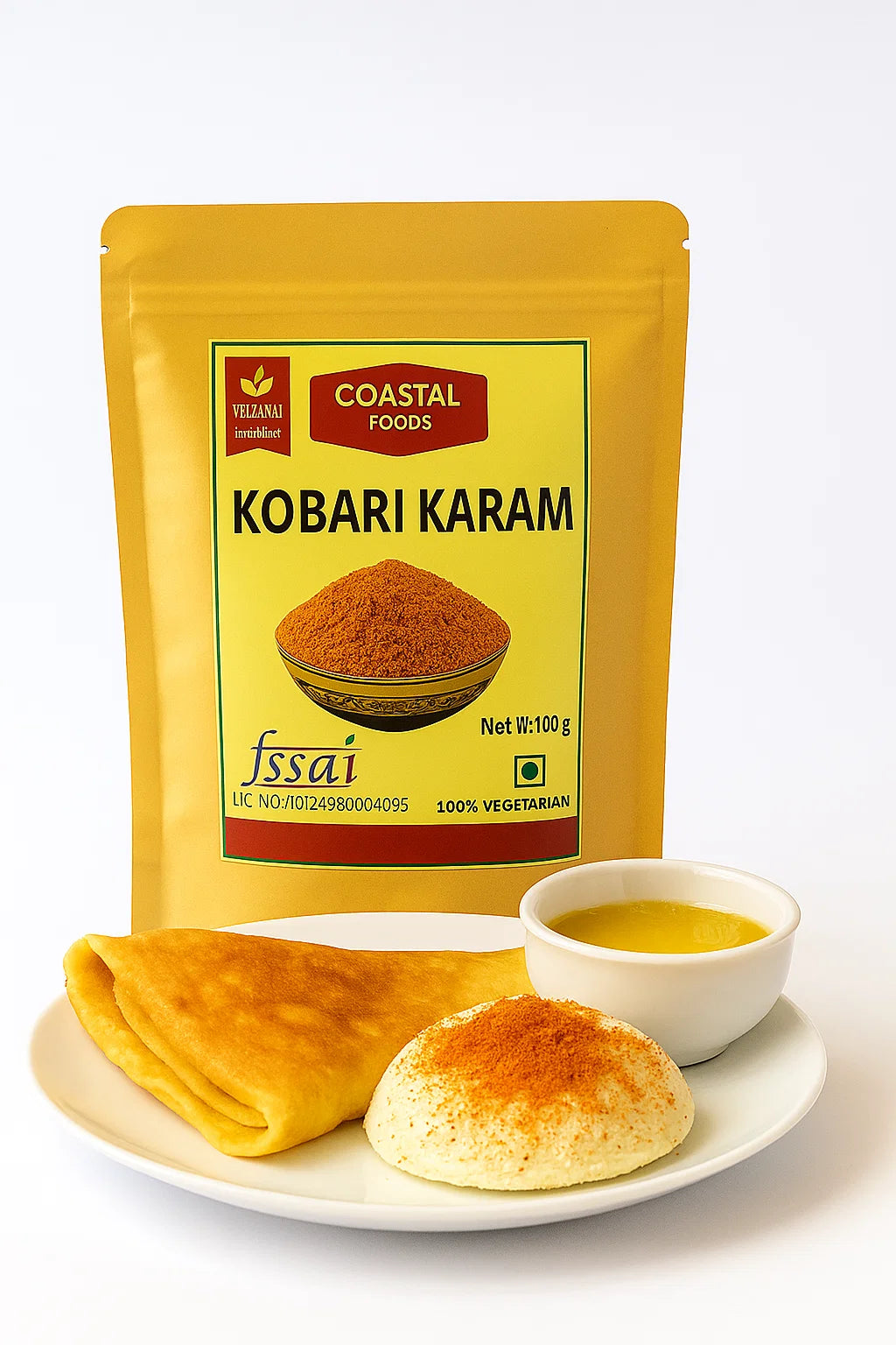 Kobbari Karam – Spicy Coconut Chutney Powder