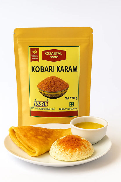 Kobbari Karam – Spicy Coconut Chutney Powder